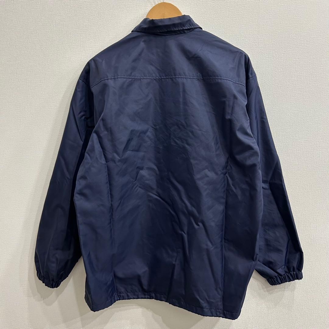 R164】 FOX FIRE ナイロン コーチジャケット サイズM ネイビー - メルカリ