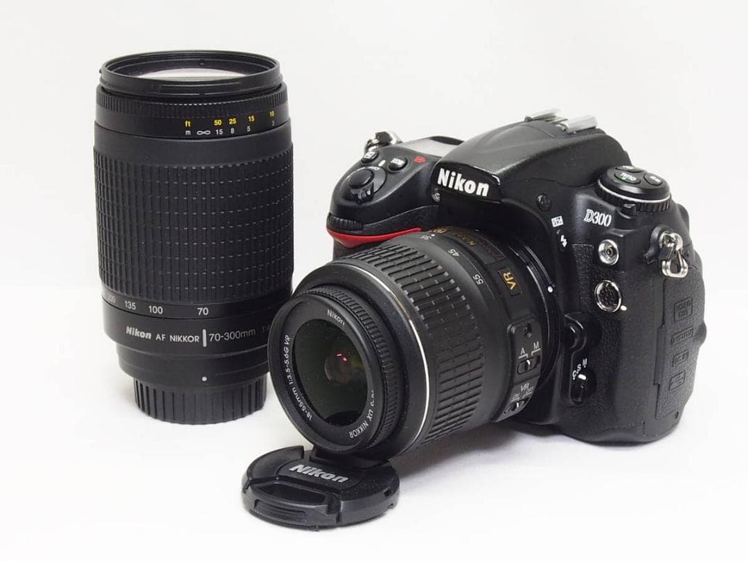 ニコン Nikon D300 ダブルレンズセット 《 動作良好》