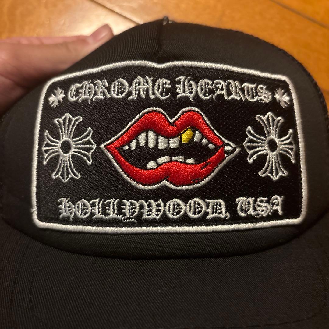 値下げ可能‼️CHROME HEARTS ブラックキャップ - メルカリ