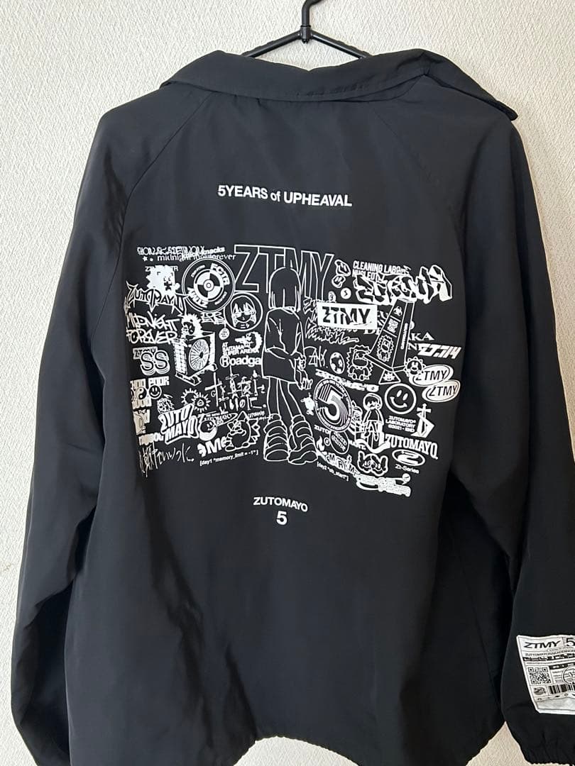 ずっと真夜中でいいのに。　5周年コーチジャケット　Mサイズ A2Z™ ZTMY 5th PAINT COACH JACKET - ZUTOMAYO MART