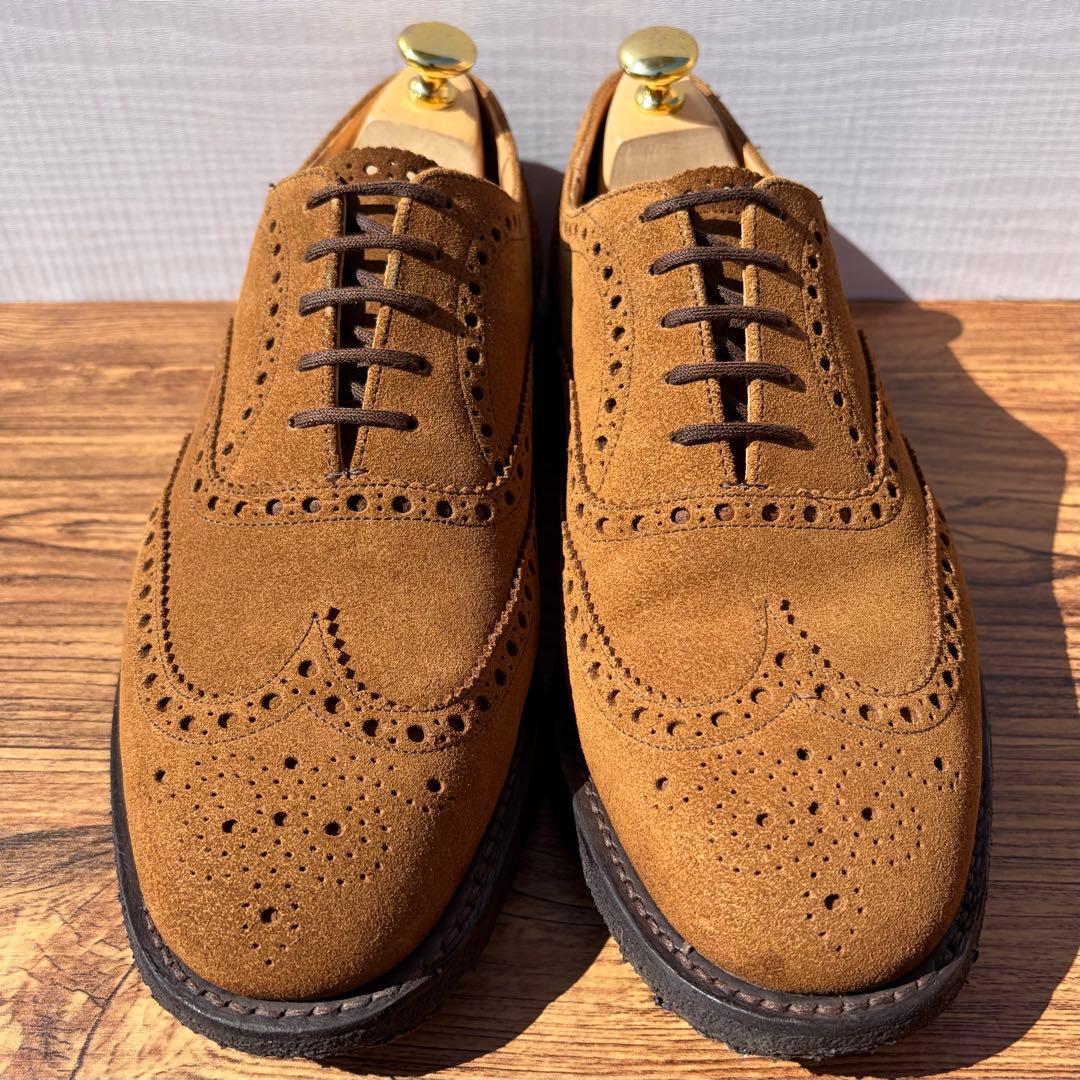 Church's 旧チャーチ 4都市 FAIRFIELD 90 茶 スエード - メルカリ