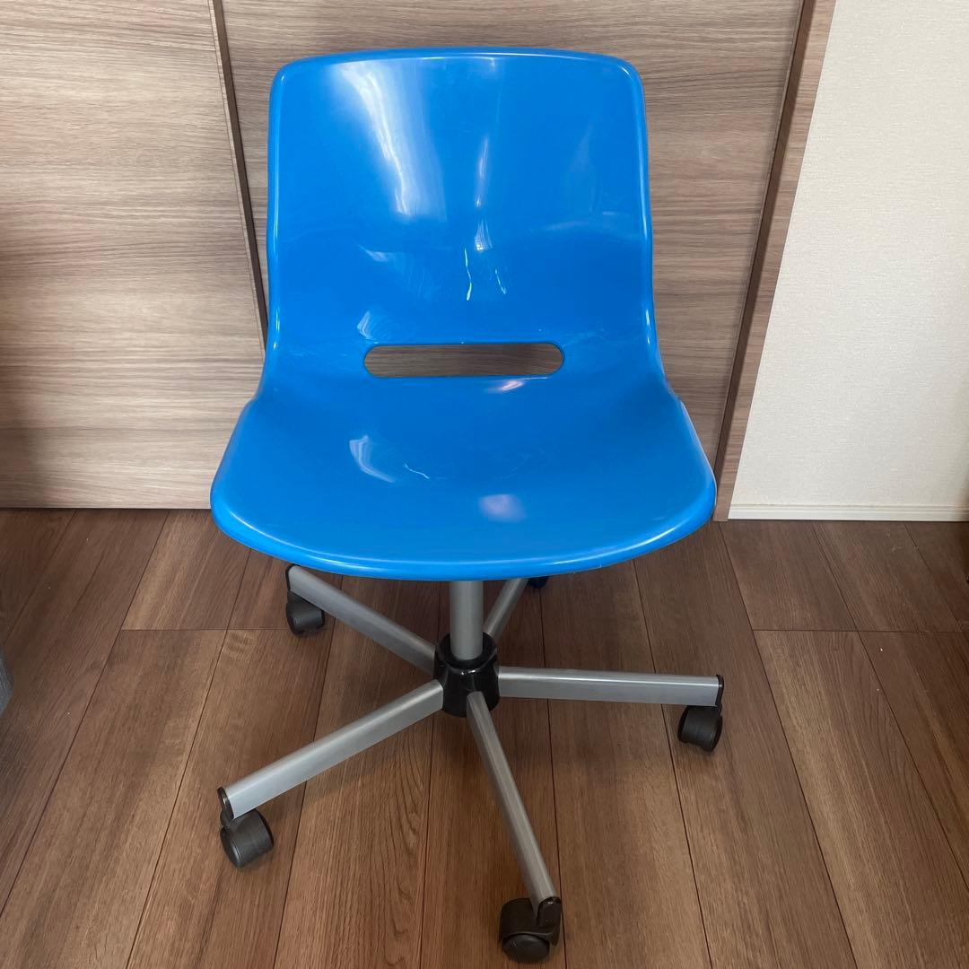 IKEA SNILLE 回転チェア ブルー - メルカリ