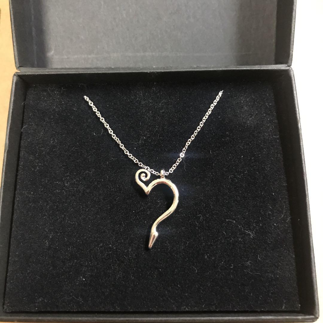 HYDE 非売品 シルバーカラーhロゴネックレス - メルカリ