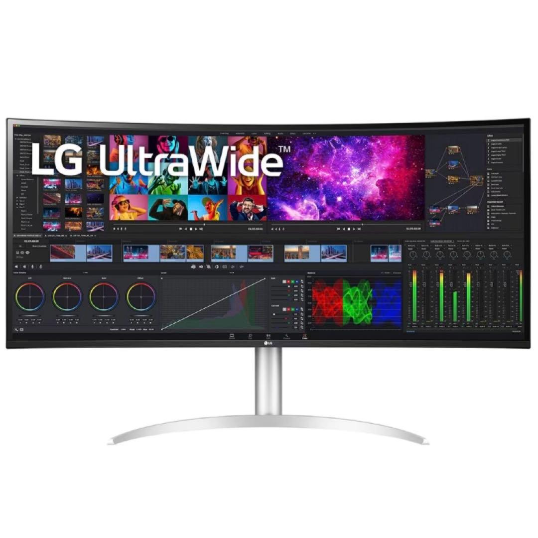 LG 39.7インチ 5K2K Nano IPS 曲面型ウルトラワイドモニター LG 39.7インチ 5K2K Nano IPS 曲面型ウルトラワイドモニター 40WP95C-W