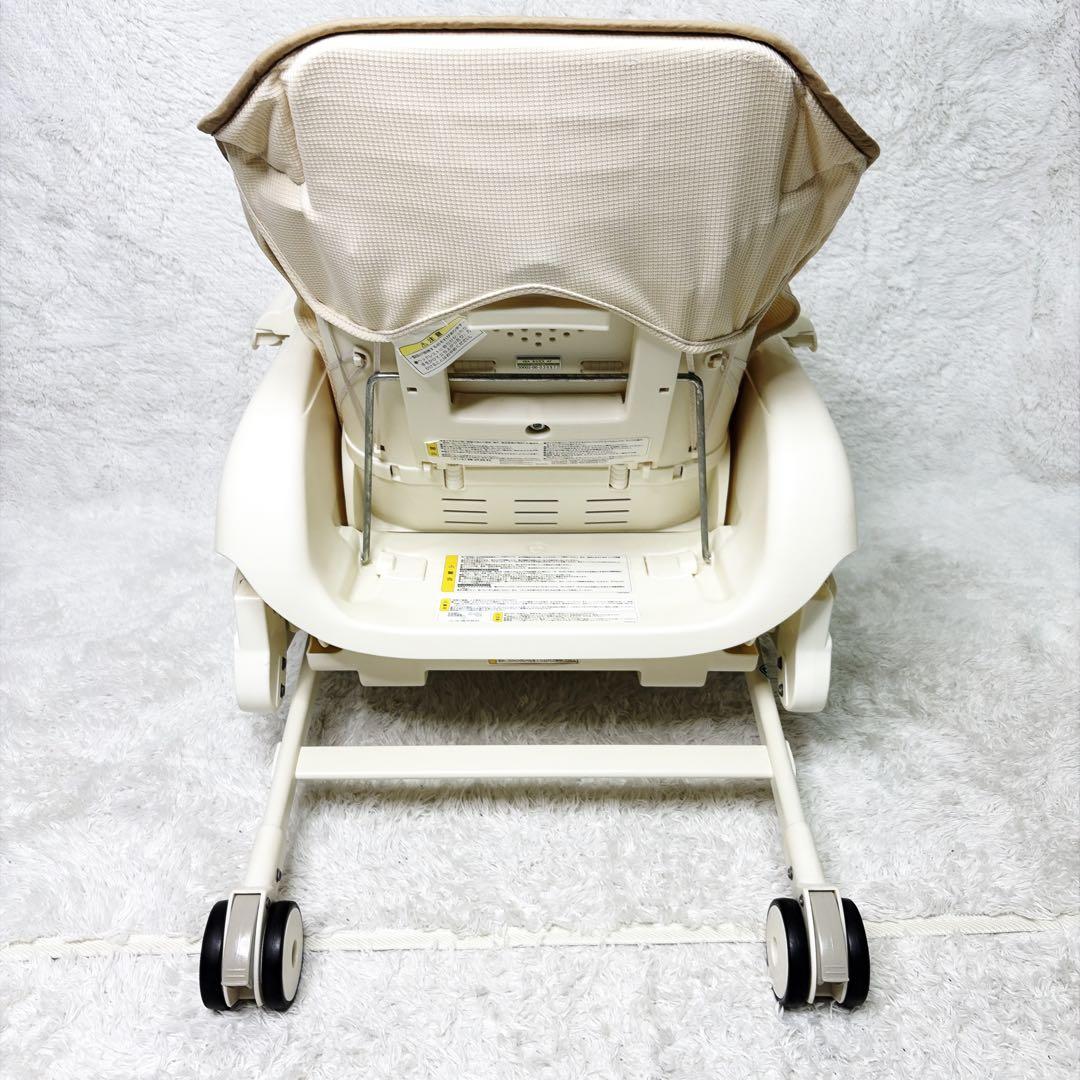 コンビCombi ルシエス AT電動 オートスイング ハイローチェア ホワイト