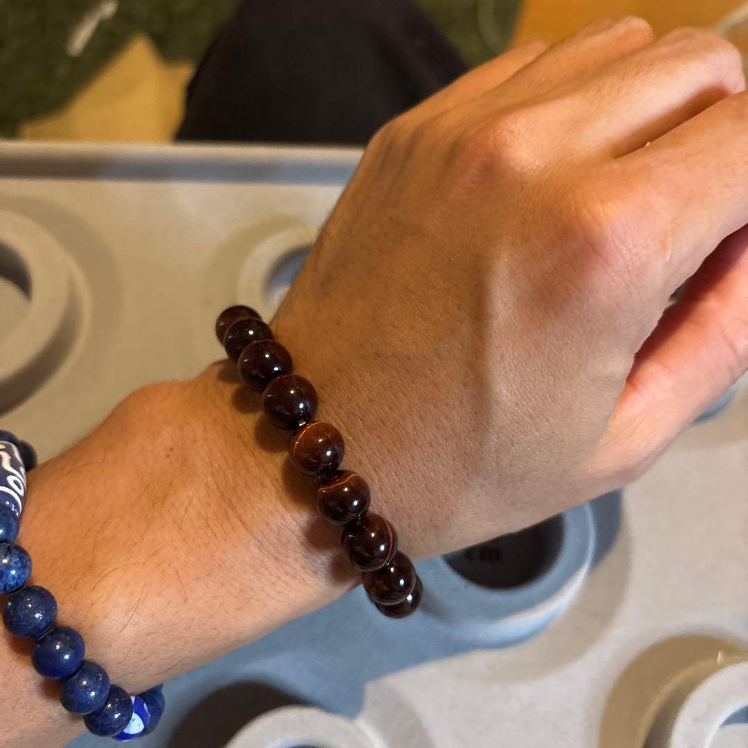 すっごい綺麗なレッドタイガーアイ！ズーンとくる！おすすめ！