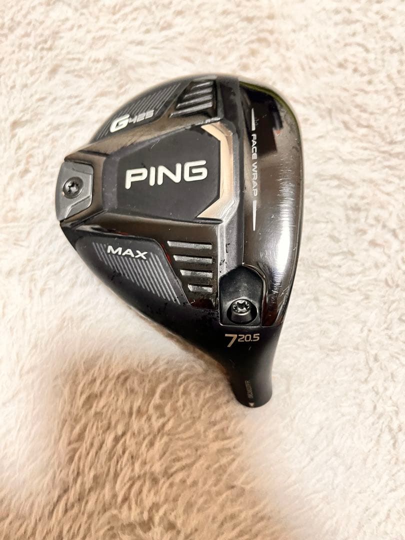 レア】PING G425 MAX フェアウェイウッド FW 7W 20.5度 - メルカリ