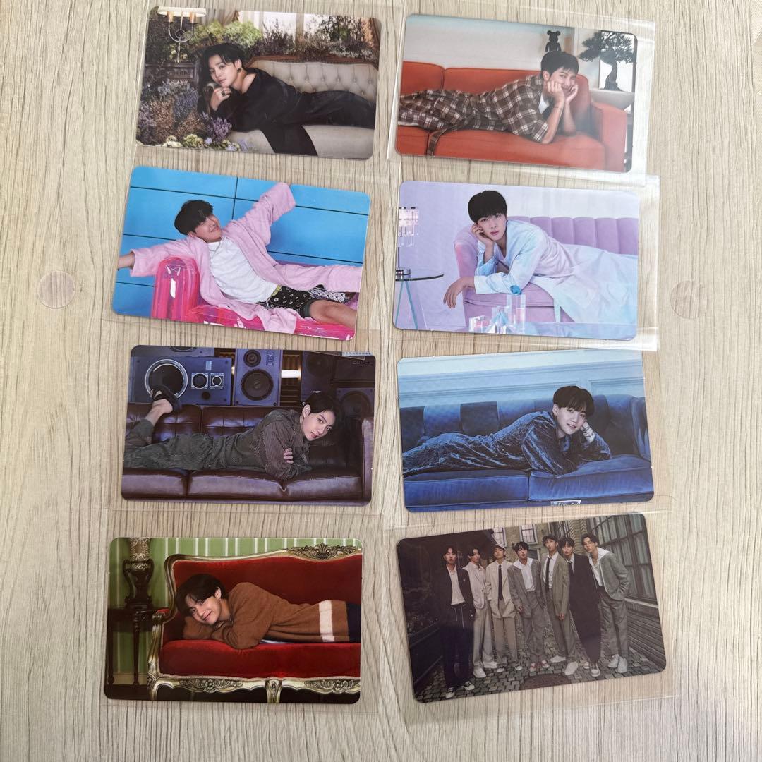 BTS】BEアルバムトレカ メンバー全員＋集合写真の8枚セット - メルカリ