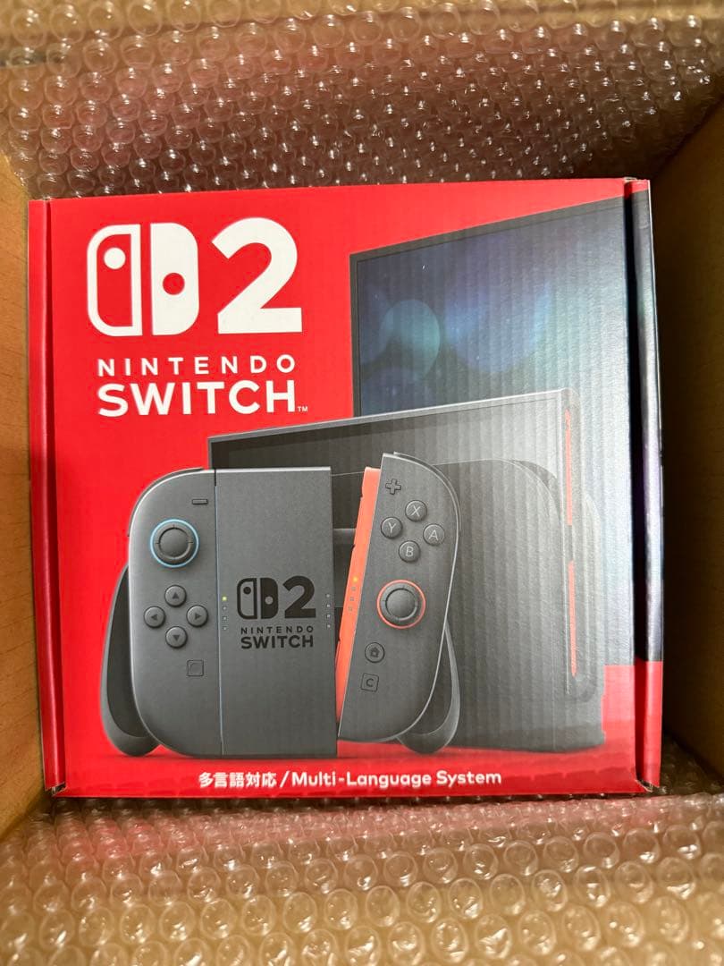 【新品未使用】Nintendo Switch2 多言語 本体 ネオンブルーレッド Nintendo Switch 本体 ニンテンドー スイッチ HAD-S-KABAH [ネオン