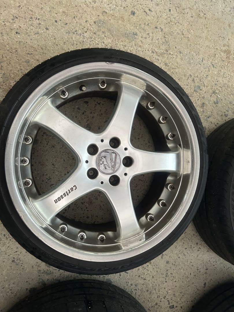 ☆希少 カールソン 1/5 5本スポーク 19インチ☆ - メルカリ