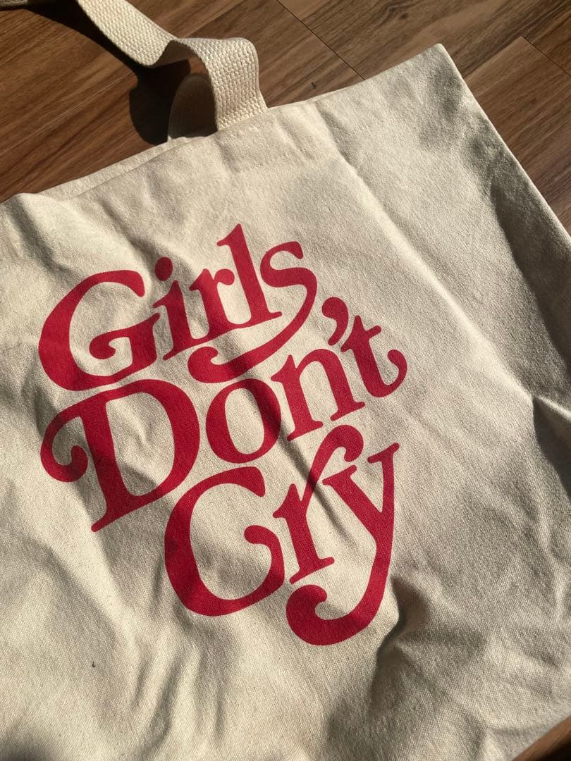 girls don't cry トートバッグ ☆入手困難☆Girls Don't Cry TOTE BAG トートバッグ (Girls Don't Cry