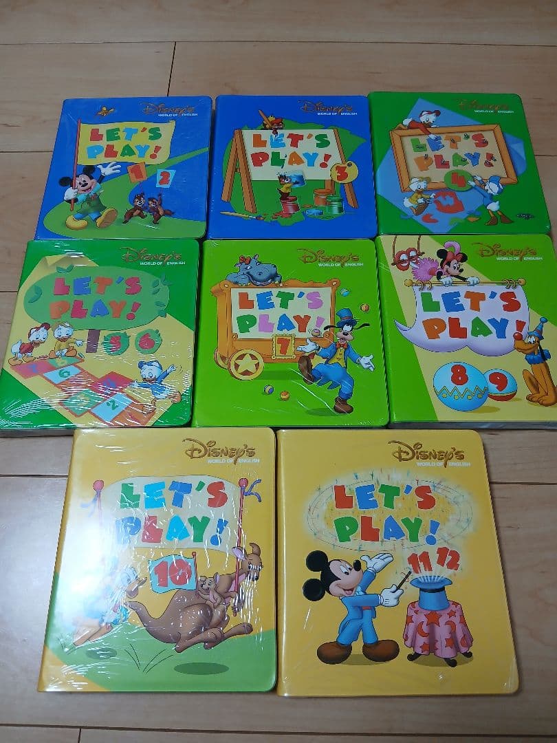 未開封☆全8巻 DVD Let's Play ディズニーワールドイングリッシュ