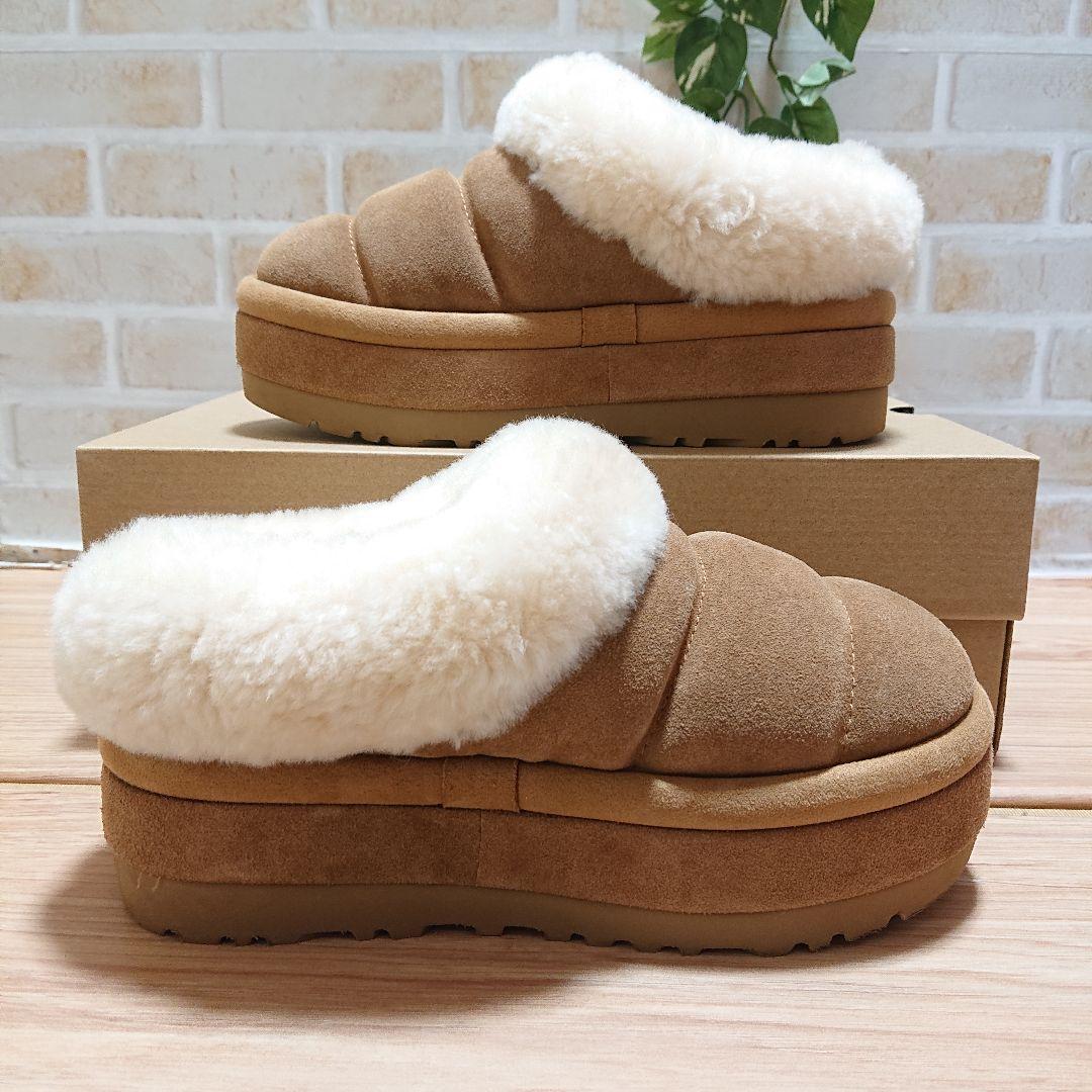 UGG アグ Tazzlita タズリータ チェスナット 22cm 厚底 極美品 - メルカリ