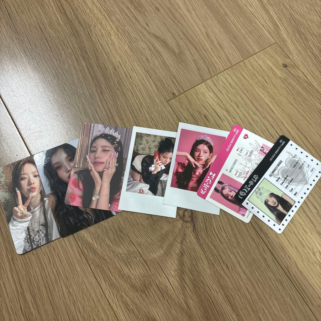 K-POP タレントカード 7枚セット (G)IDLEトレカセット - メルカリ