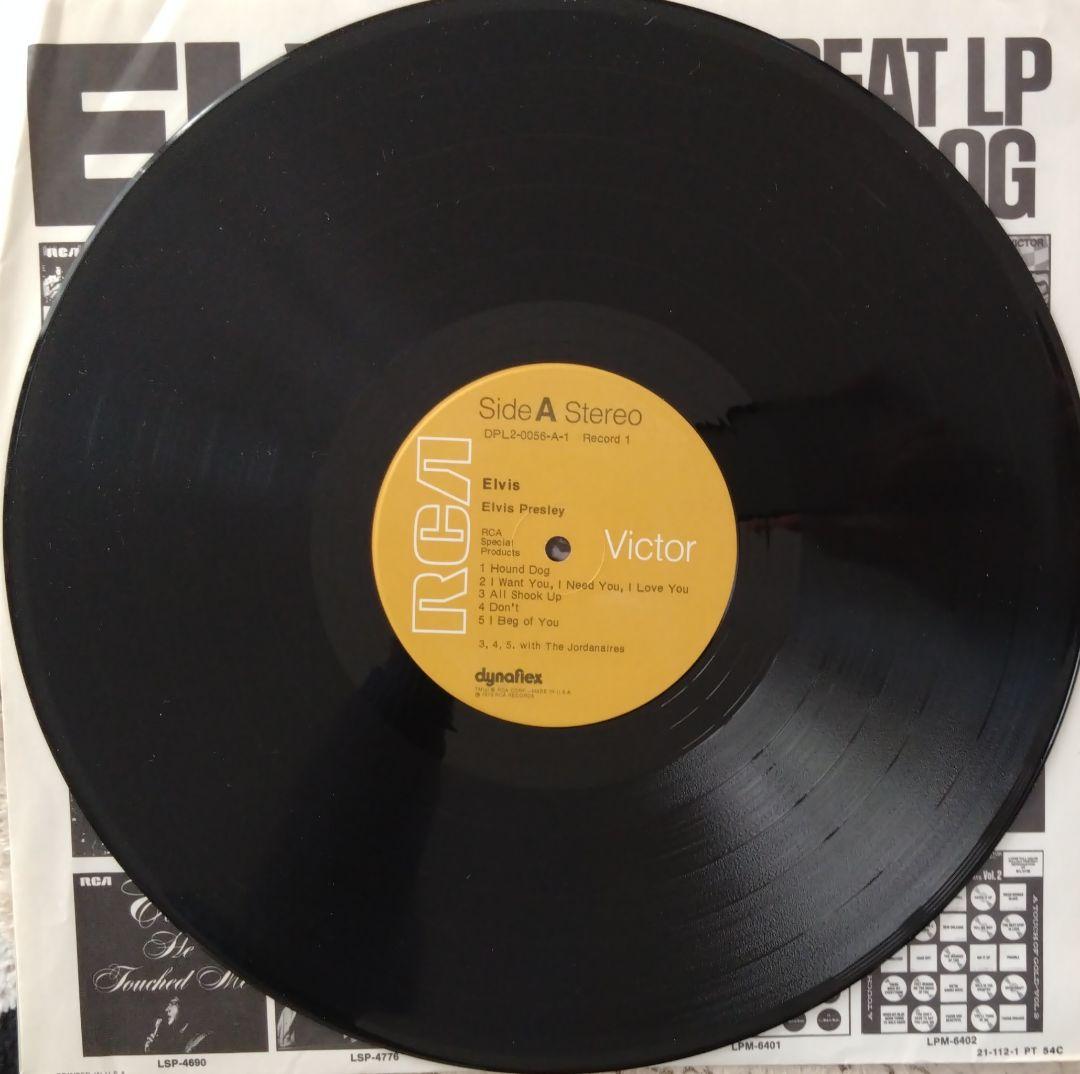 US2LP エルヴィス•プレスリー ELVIS PRESLEY】 - メルカリ