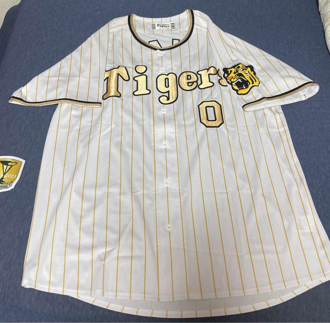 訳あり 木浪聖也 チャンピオンレプリカユニフォーム 阪神タイガース O