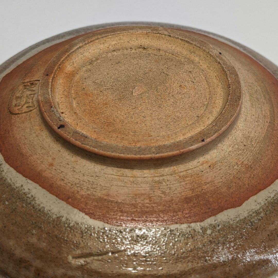 岡山県重要無形文化財 黒井一楽 虫明焼 茶盌 共箱 抹茶碗 抹茶茶碗