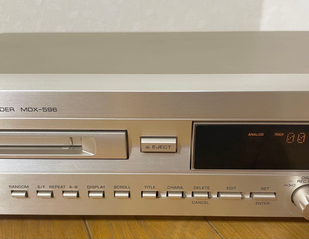 1ヶ月保証付き】完動品 YAMAHA MDX-596ヤマハ MDデッキ