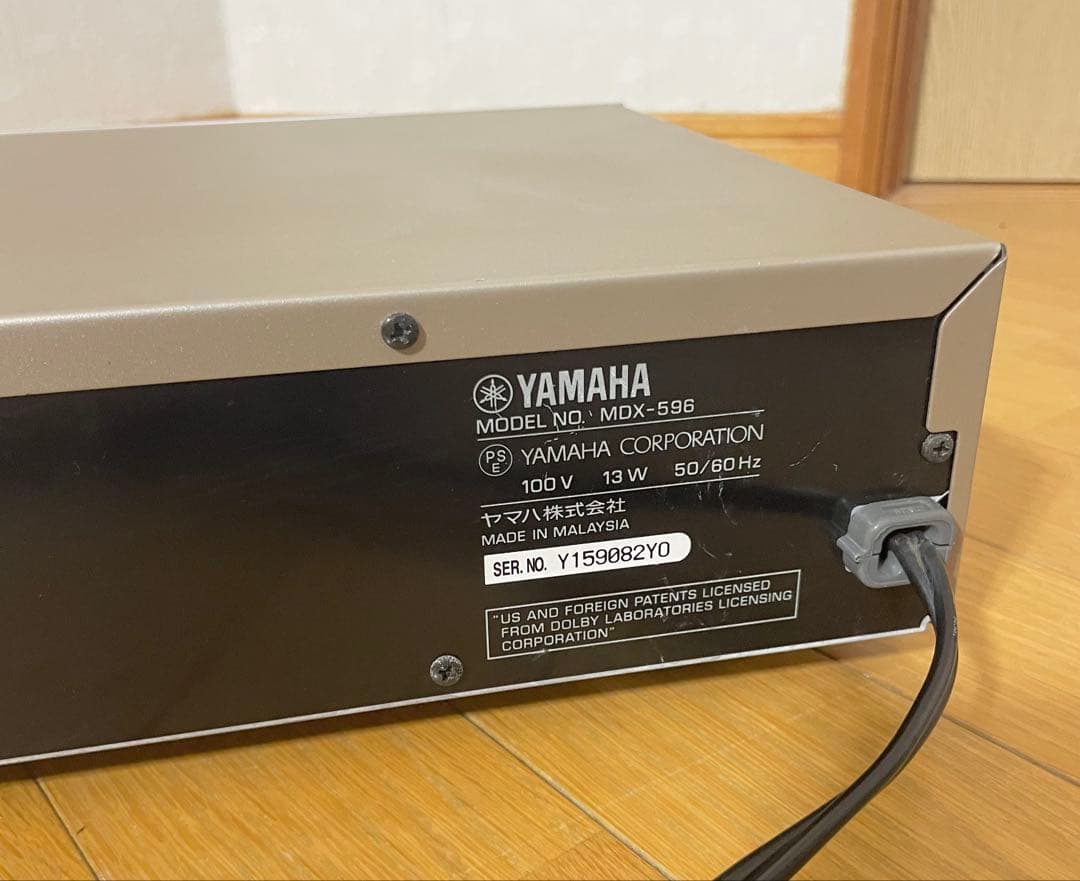 1ヶ月保証付き】完動品 YAMAHA MDX-596ヤマハ MDデッキ