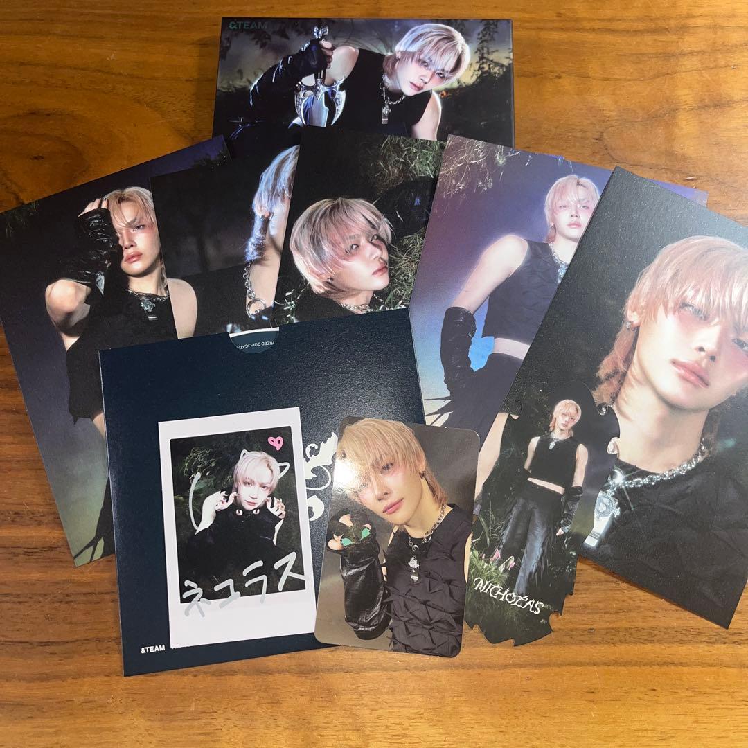 &TEAM エンティーム BacktoLife ニコラス セット ソロ盤 - メルカリ