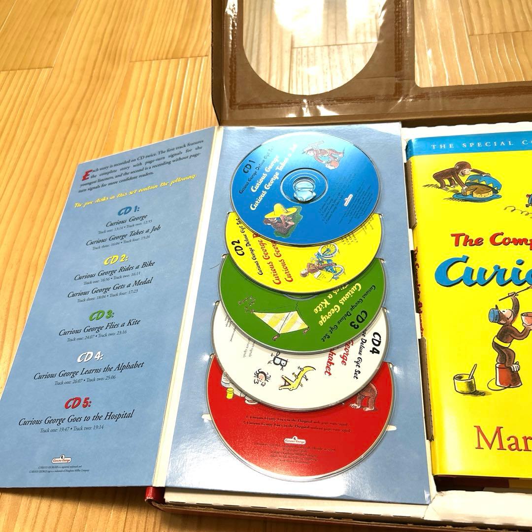 おさるのジョージ 洋書 CD付き - メルカリ