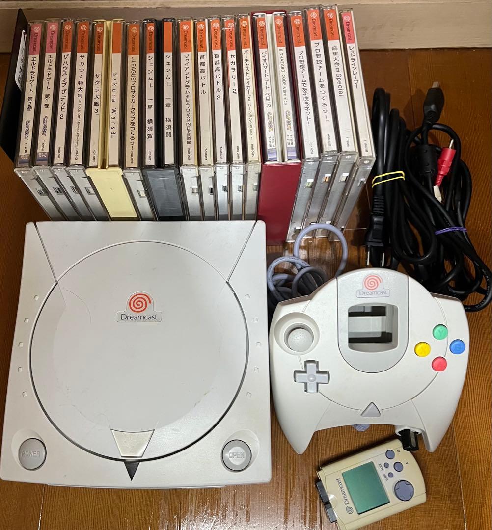 ドリームキャスト本体＋ソフトセット4 - メルカリ