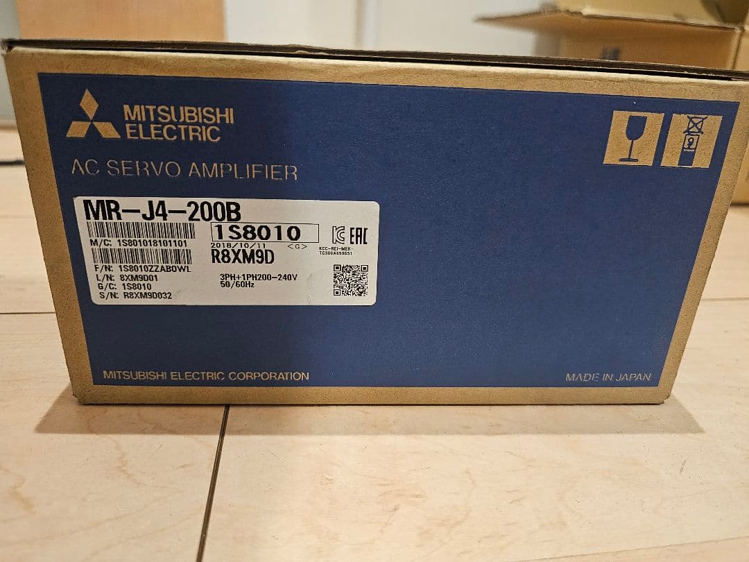 Mitsubishi MR-J4-200B ACサーボアンプ MR-J4-200B 特長 ACサーボ MELSERVO 仕様から探す｜三菱電機 FA