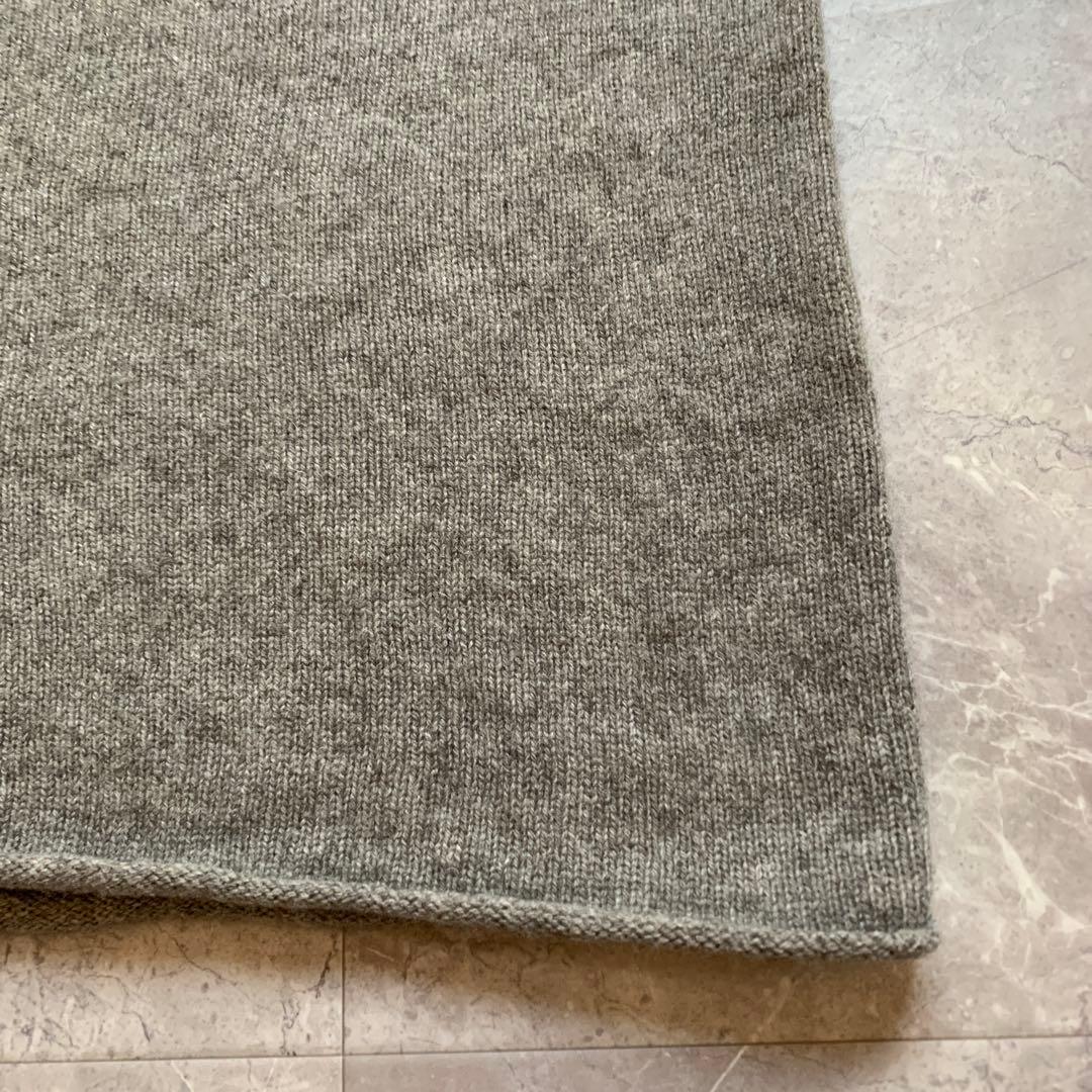 evam eva vie カシミヤ2wayストール スヌード モカ 美品 - メルカリ