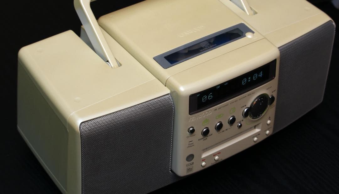 KENWOOD MDX-K1 CD/MD/TUNER コンポ ラジカセ 極美品 - メルカリ