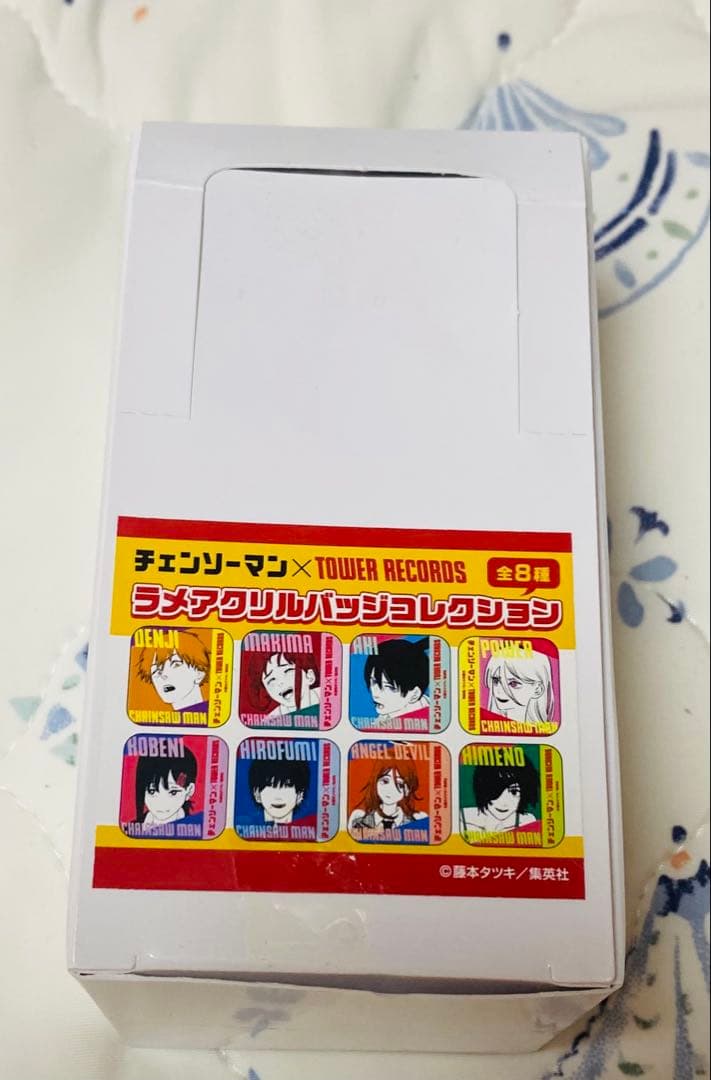 チェンソーマン×TOWER RECORDS ラメアクリルバッジコレクション」
