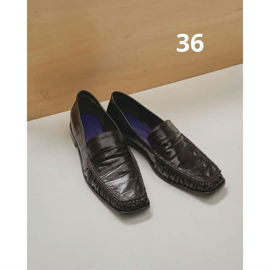 TODAYFUL　Squaretoe Gather Loafers　36 TODAYFUL(トゥデイフル) / Life's online store（ライフズ