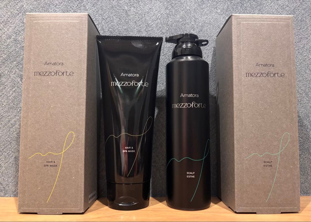 アマトラ メゾフォルテ スカルプエステ&スパマスクセット リニューアル品