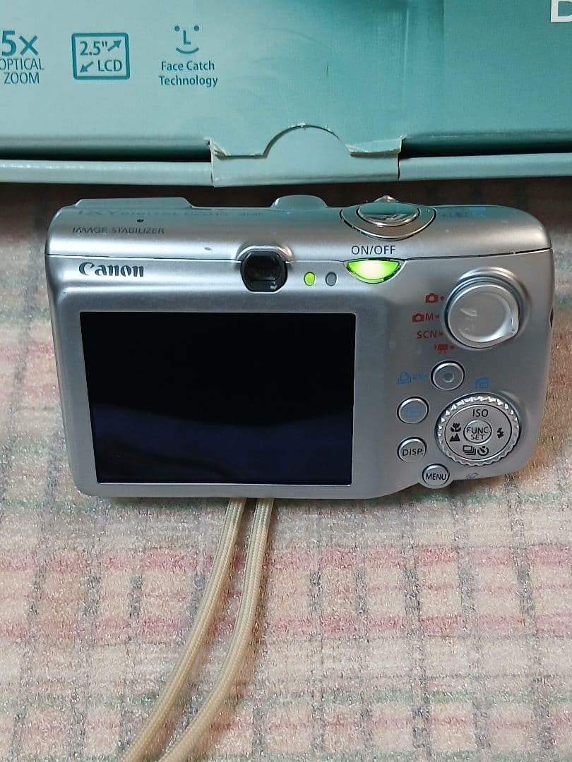 Canon IXY DIGITAL 820 IS 他付属品 純正バッテリー付