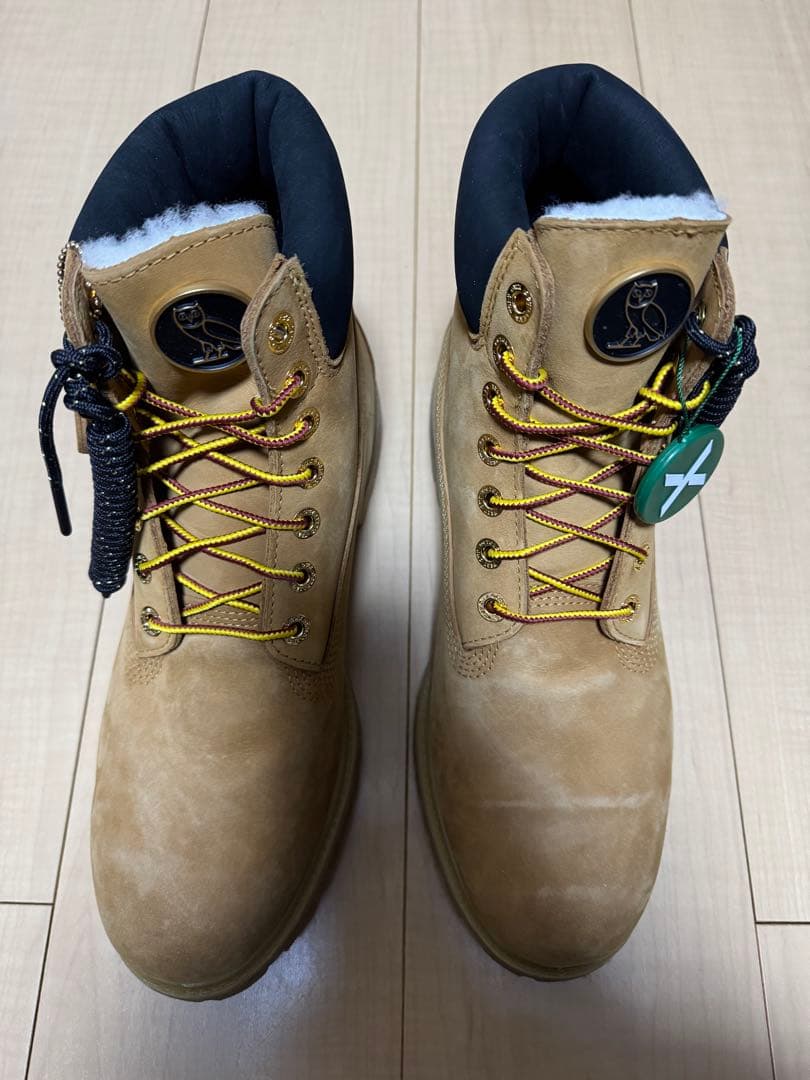 OVO x Timberlandコラボ 6 inch Boot \"Wheat\"