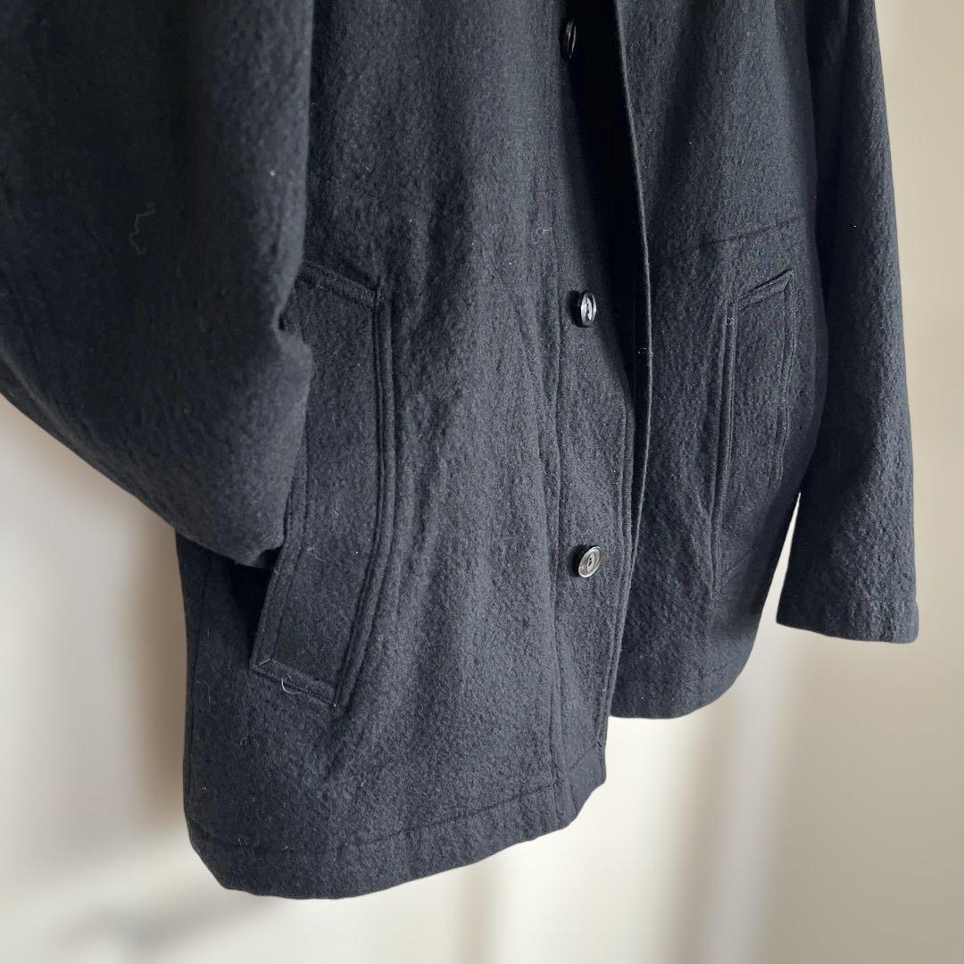 A&S】Hooded short coat ブラック美品 - メルカリ