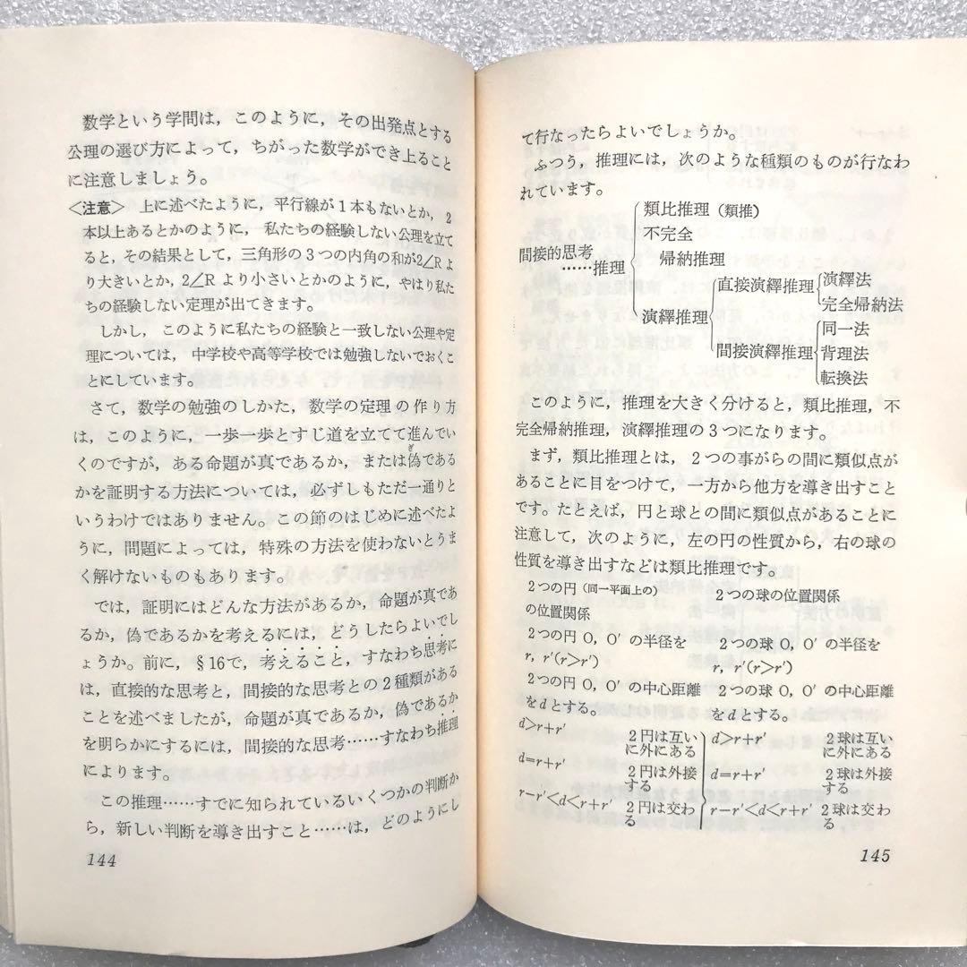 【不定期の値下げ中】【超希少】数学の勉強のしかた　原弘道/著　評論社　昭和45年
