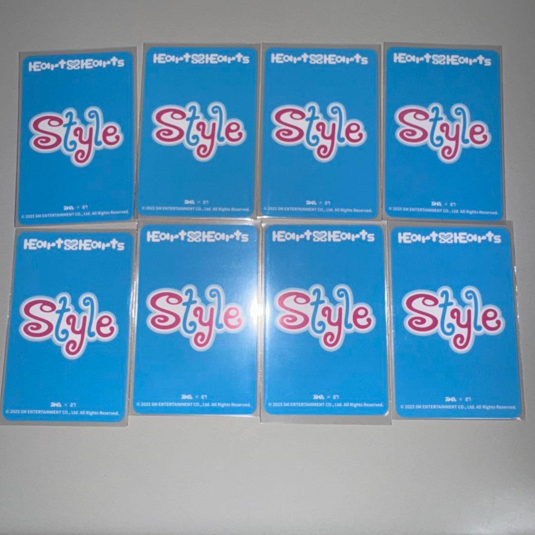 hearts2hearts h2h トレカ QQMUSIC 8枚セット 2星 - メルカリ