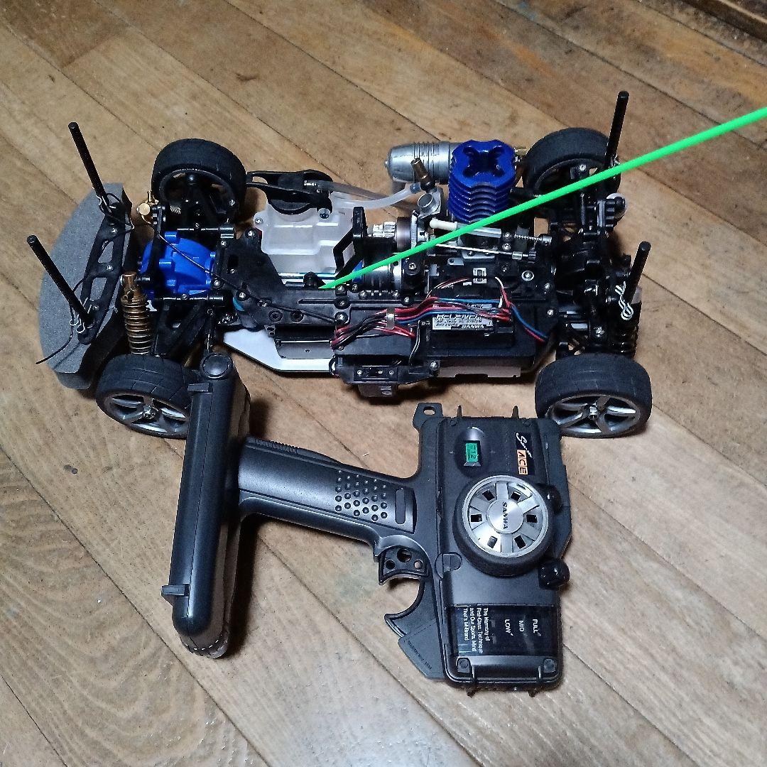 タミヤ製品・エンジンRCカー TG10-Mk.2(組立済み) タミヤ エンジンRCカー 1/10RCE TG10-Mk.2 FZ レーシングシャーシ