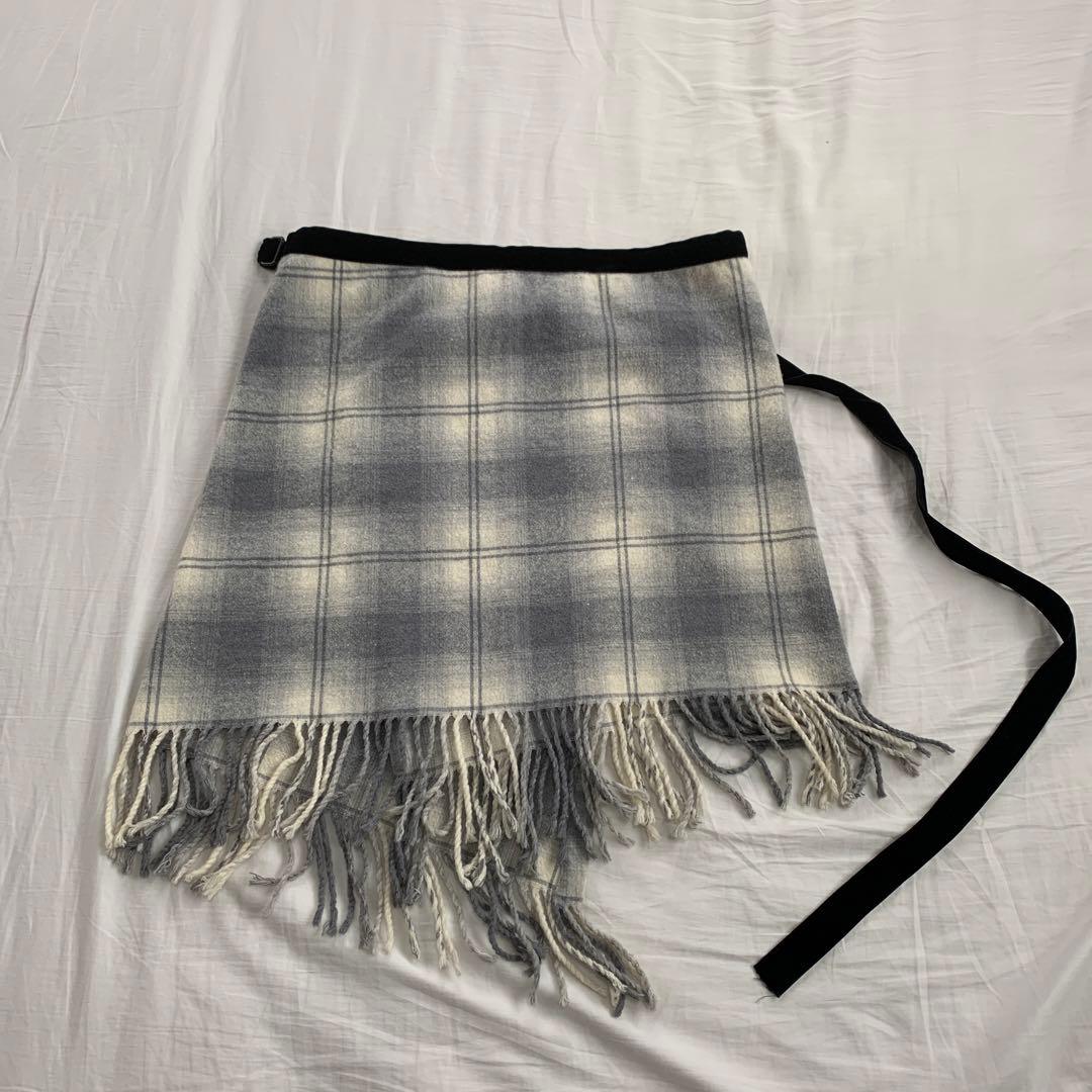 ナンバーナイン 07aw 巻きスカート ストール アーカイブ - メルカリ