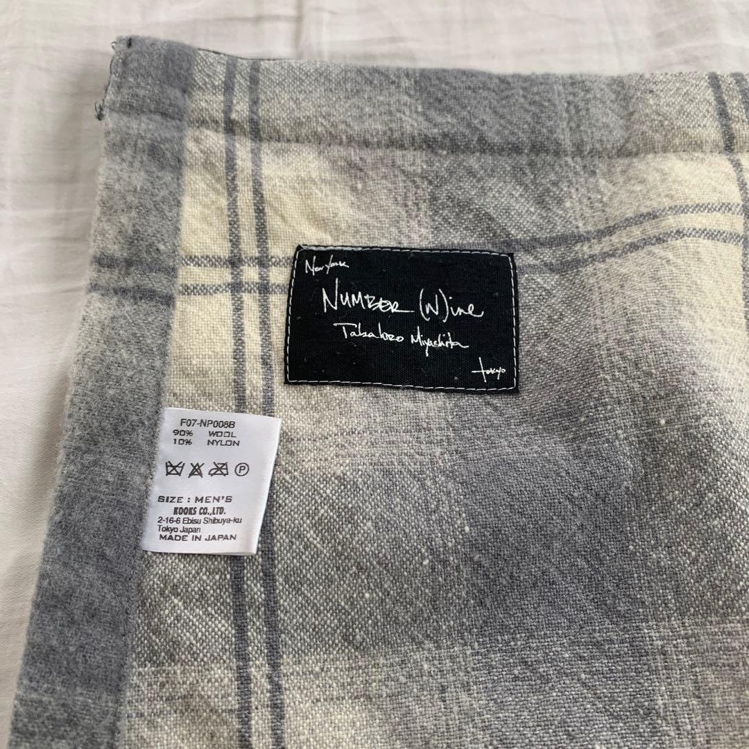 ナンバーナイン 07aw 巻きスカート ストール アーカイブ - メルカリ