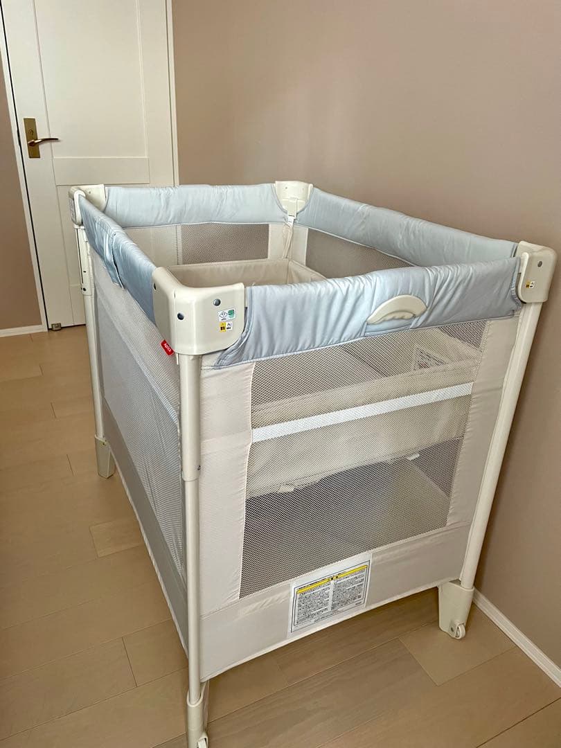 【超美品】ApricaココネルエアーAB ホワイトグレー【取説・収納バッグ付】 楽天市場】ココネルエアーAB アップリカ 正規品 コンパクト 折りたたみ