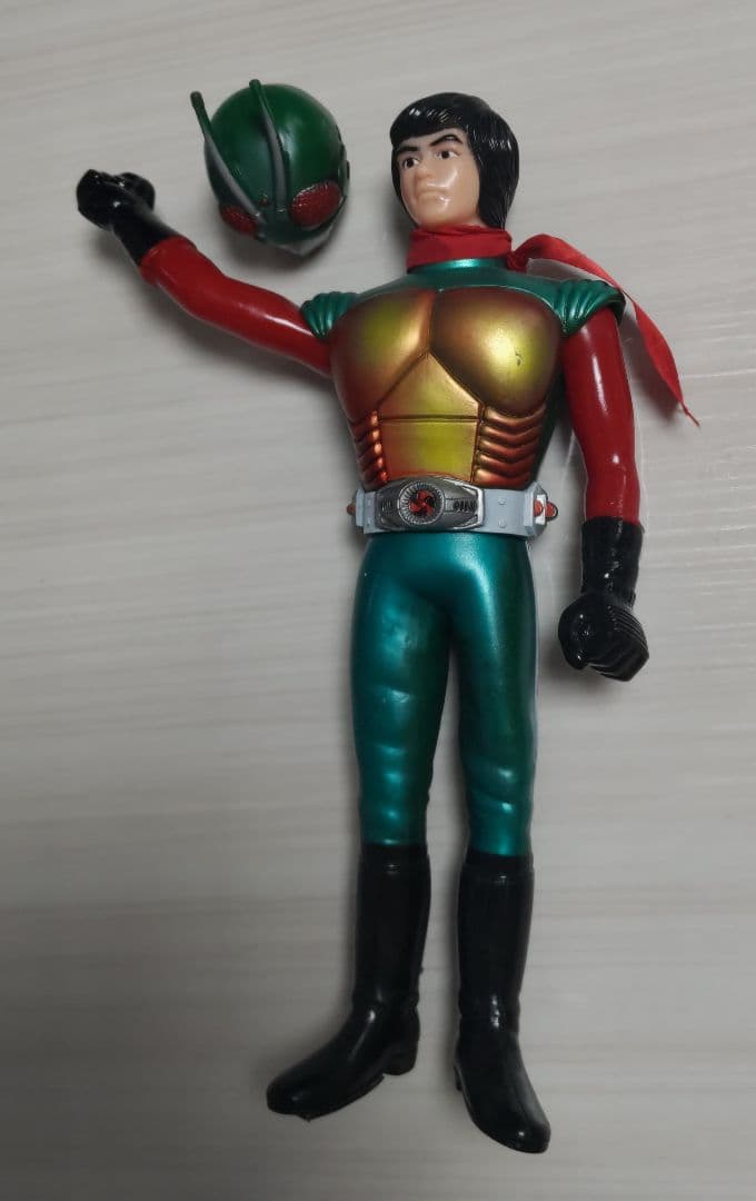 仮面ライダー スカイライダー 面取れソフビ ポピー 石森プロ 毎日放送