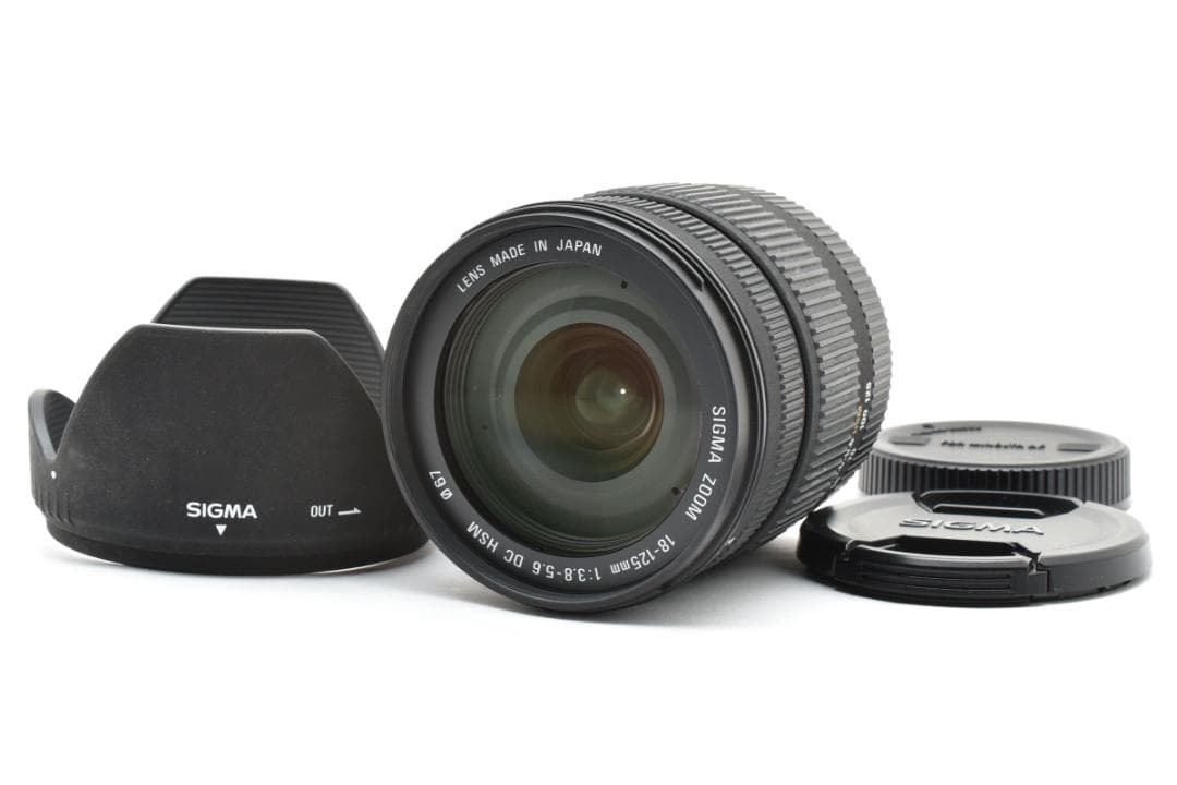 シグマ SIGMA ZOOM 18-125 3.8-5.6 DC HSM カメラ Amazon.com : Sigma 18-125mm F3.8-5.6 DC HSM Lens (67mm Filter