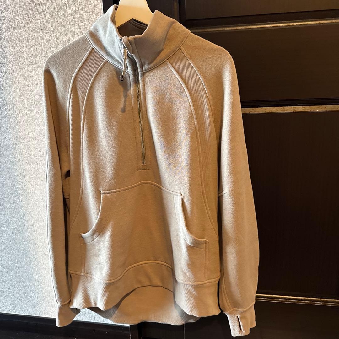 lululemonルルレモン Scubaオーバサイズ ハーフジップ ロング - メルカリ