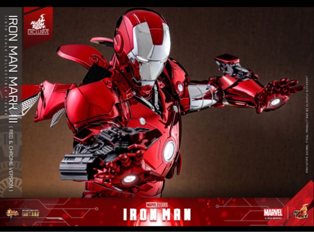 【新品未開封】トイサピイベント限定　全世界3000体限定　アイアンマン　マーク3 新品未開封】トイサピ イベント限定 全世界3000体限定 ホットトイズ