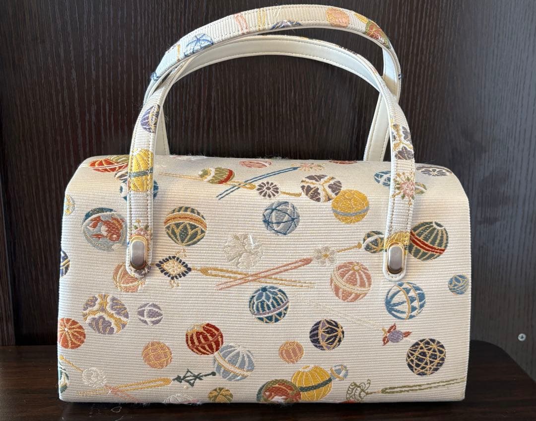 値下✳︎正月 成人式 初釜 茶会 和装バッグ 多色刺繍 ✳︎利休
