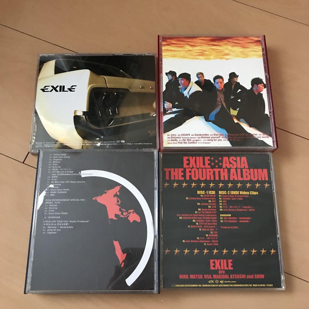 即購入ok!!】EXILE 第一章 アルバム4タイトルセット - メルカリ