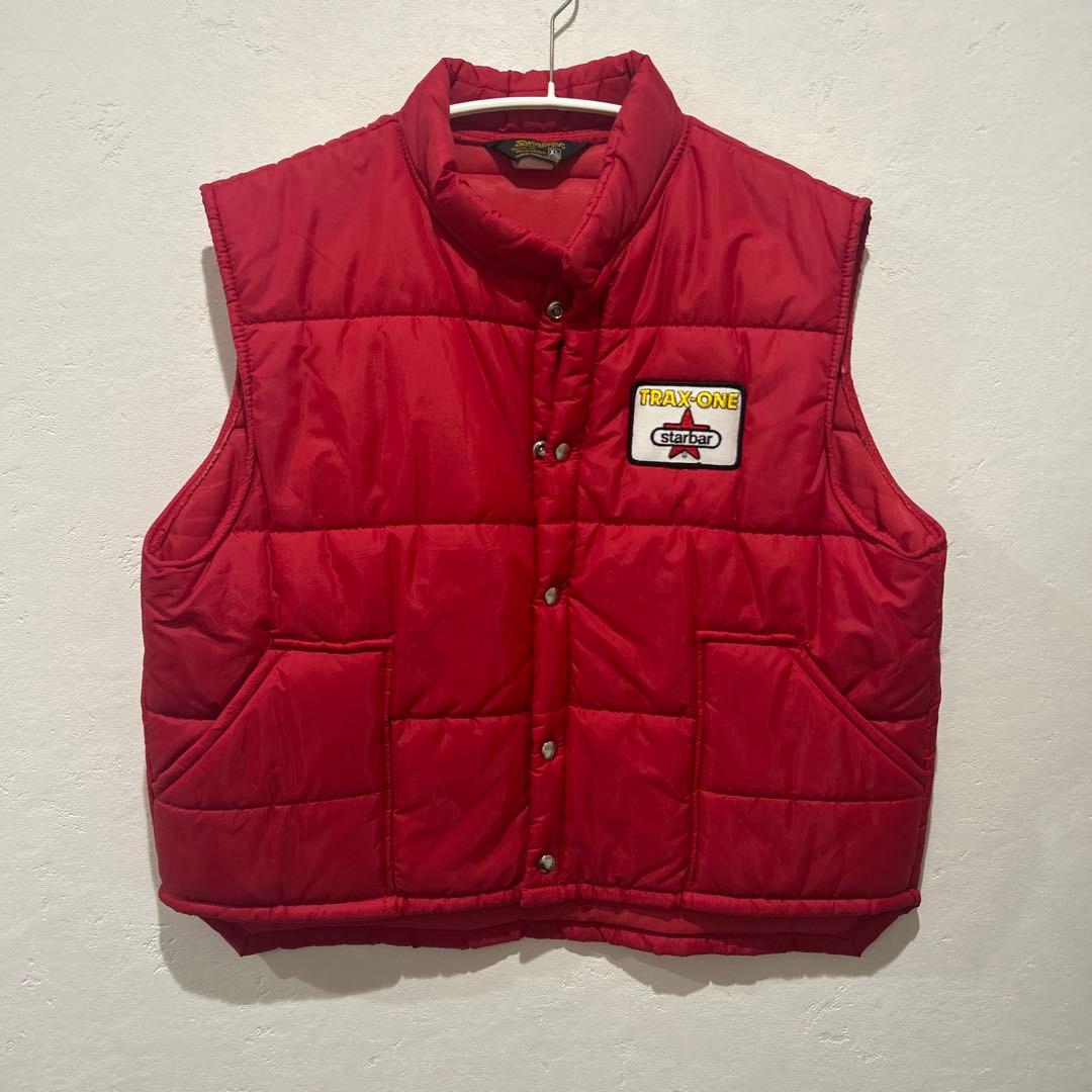 スウィングスター Swingster 70s TRAX-ONE ベスト 赤 XL - メルカリ