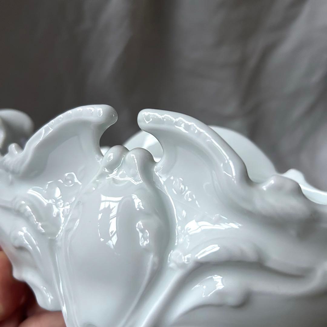 フランスアンティーク LIMOGES リモージュ ジャルディニエール 花器