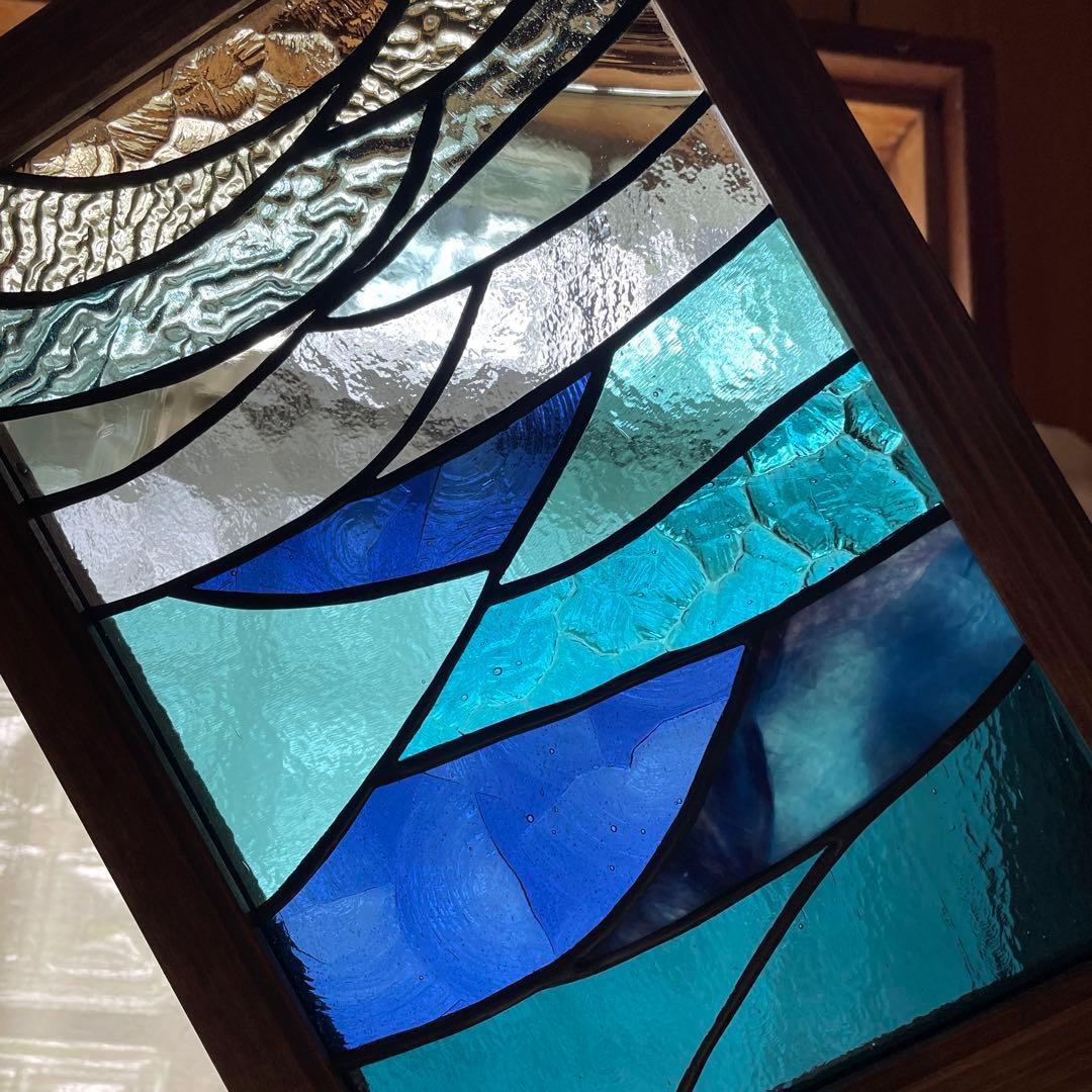 ステンドグラス パネル 深海 - メルカリ
